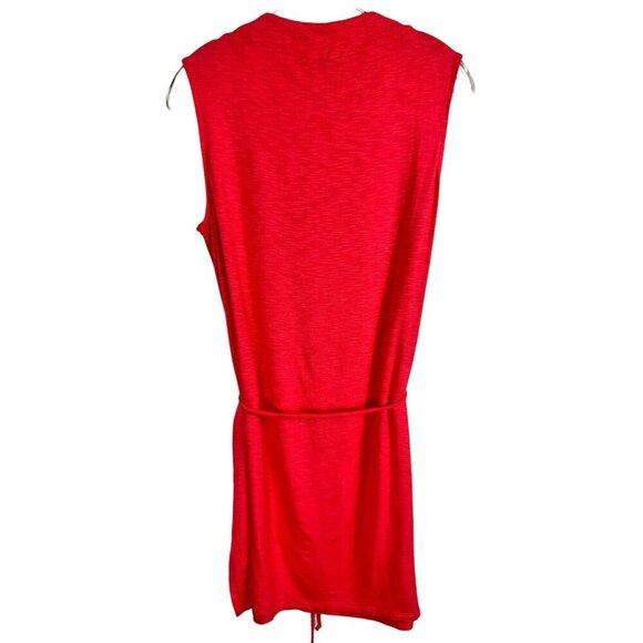 Anthropologie Dolan Fina Coral Tunic Dress Sleeveless High Neck Size Large - Picture 10 of 13